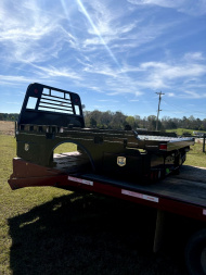 New 2025 Butler Hay Beds SKIRTED ARM BED 60" C/A {FORD ONLY}