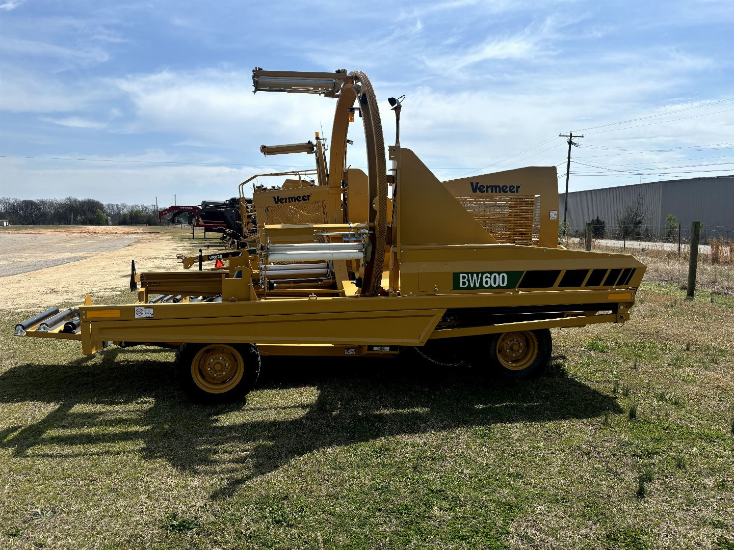 New 2025 Vermeer BW600 Inline Bale Wrapper