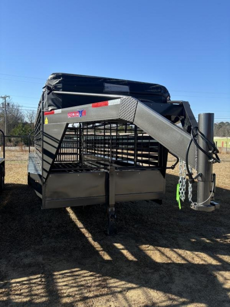 New 2024 Neckover Trailers 24x6'8" Stock / Stock Combo Trailer