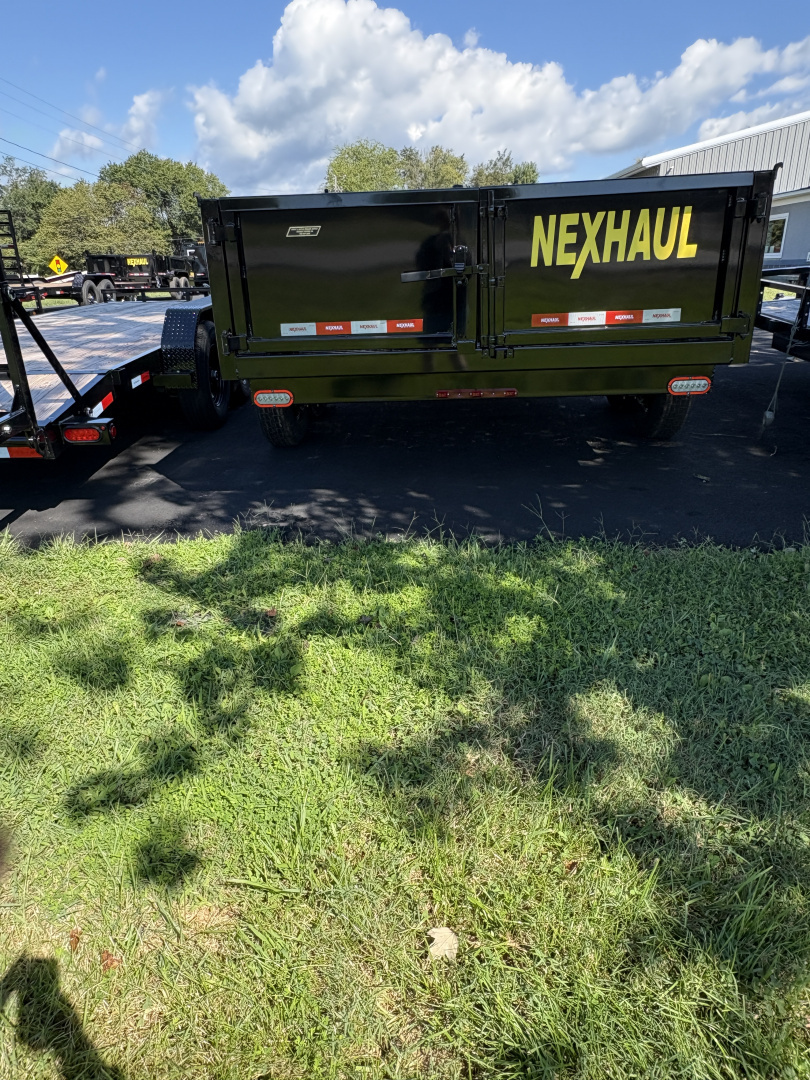 New 2026 Nexhaul 83"x14' Contractor Telescopic Dump Trailer
