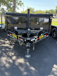 New 2026 Nexhaul 83"x14' Contractor Telescopic Dump Trailer