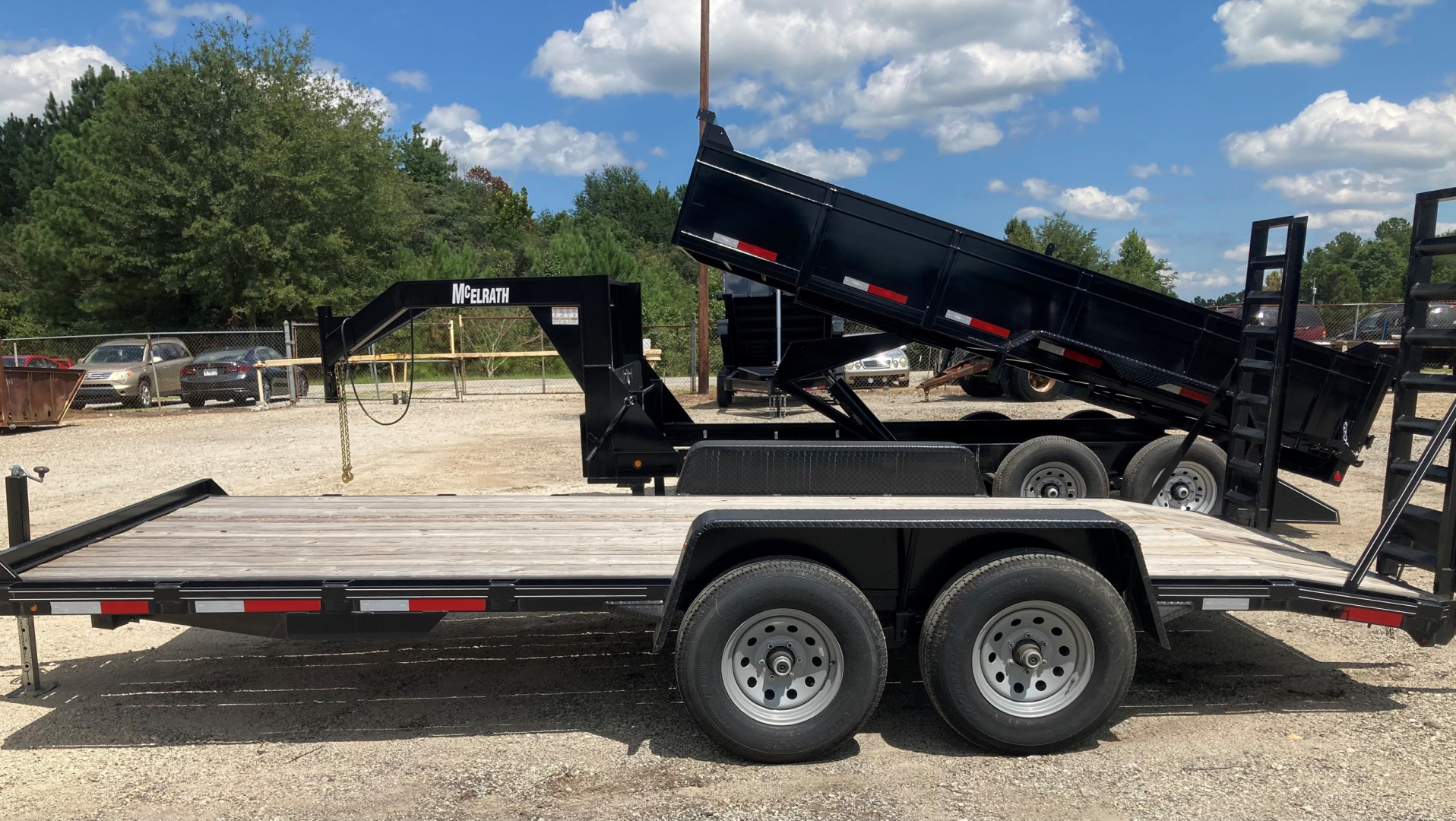 New 2025 McElrath Trailers 718BC6T Equipment Trailer