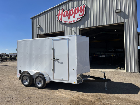 2026 Compass 6'x12' Enclosed Cargo Trailer - Indigo DLX