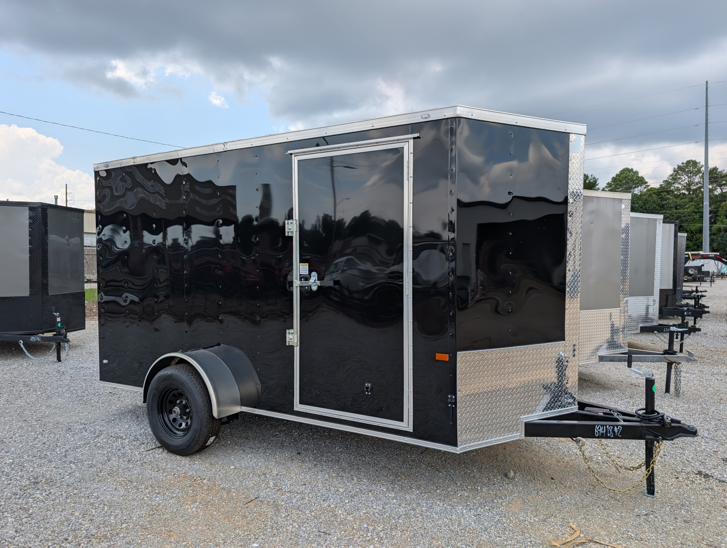 New 2026 Rock Solid Cargo 6 x 12 Single 5.2k Axle Cargo Trailer