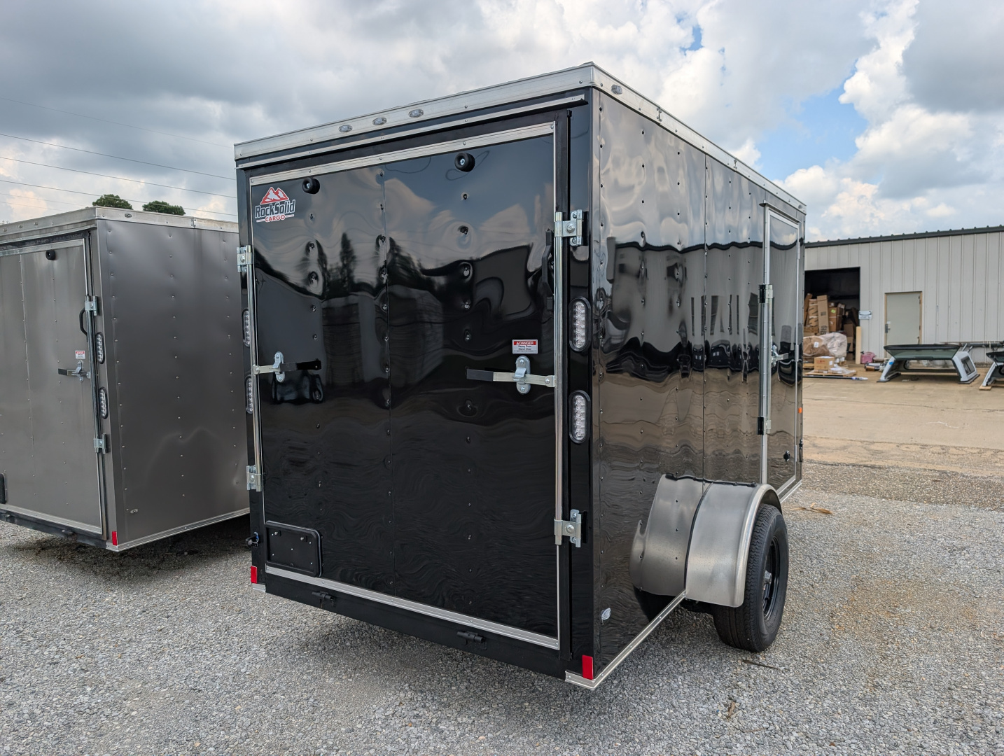 New 2026 Rock Solid Cargo 6 x 12 Single 5.2k Axle Cargo Trailer
