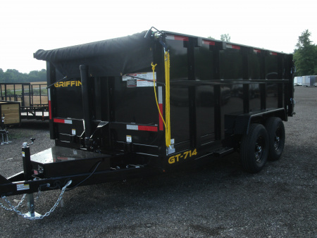 New 2026 Griffin Trailers 82 x 14 - 4' sides Dump Dump Trailer