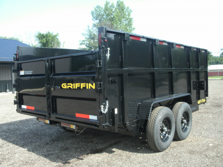 New 2026 Griffin Trailers 82 x 14 - 4' sides Dump Dump Trailer
