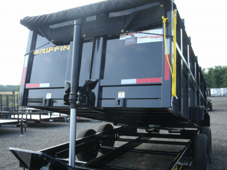 New 2026 Griffin Trailers 82 x 14 - 4' sides Dump Dump Trailer