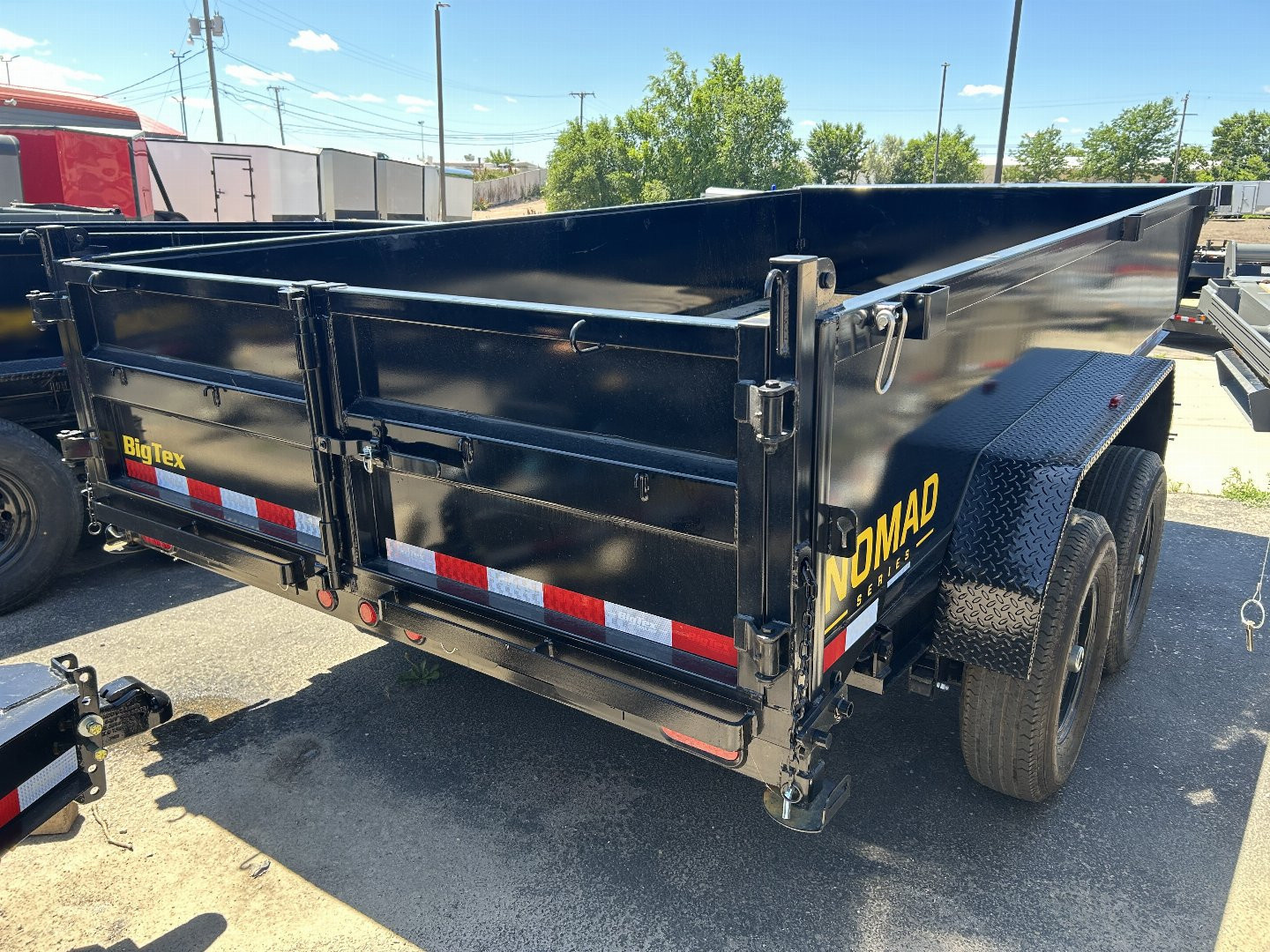 New 2026 Big Tex Trailers 14LX-14C2A-BK Dump Trailer