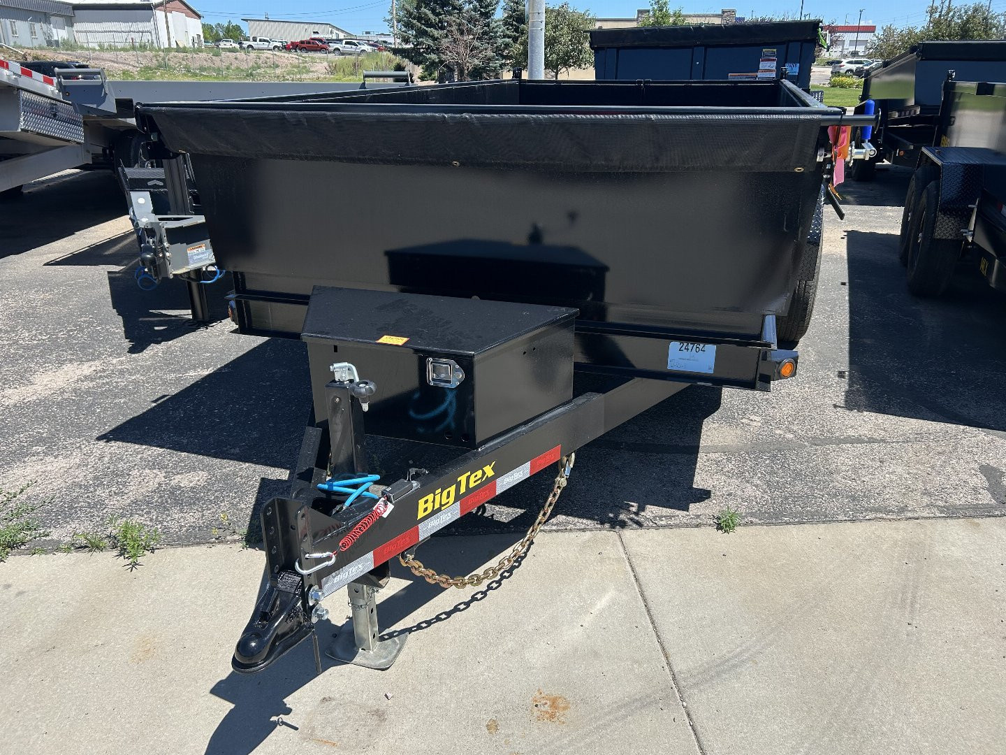 New 2026 Big Tex Trailers 14LX-14C2A-BK Dump Trailer