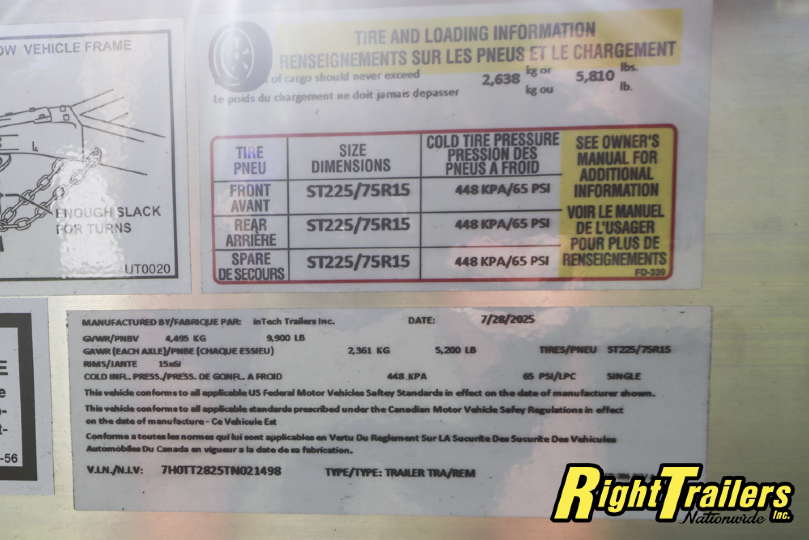 New 2026 8.5X28 INTECH RACE TRAILER