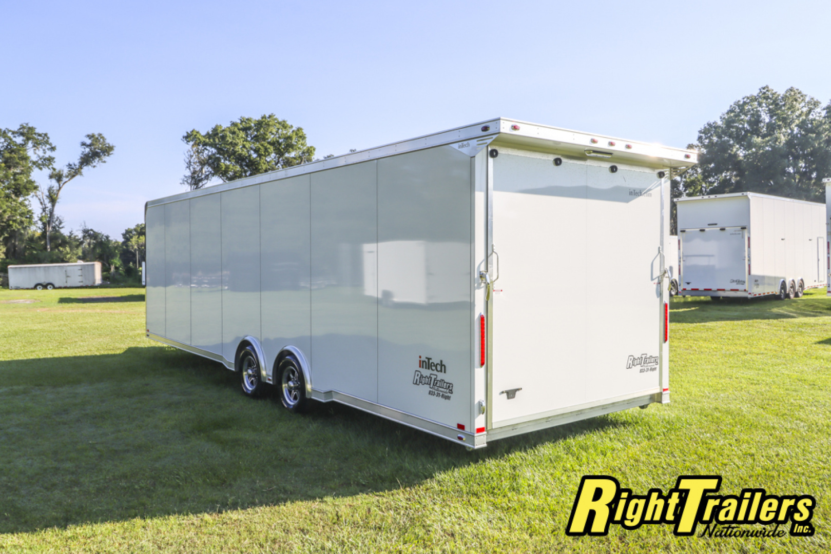 New 2026 8.5X28 INTECH RACE TRAILER