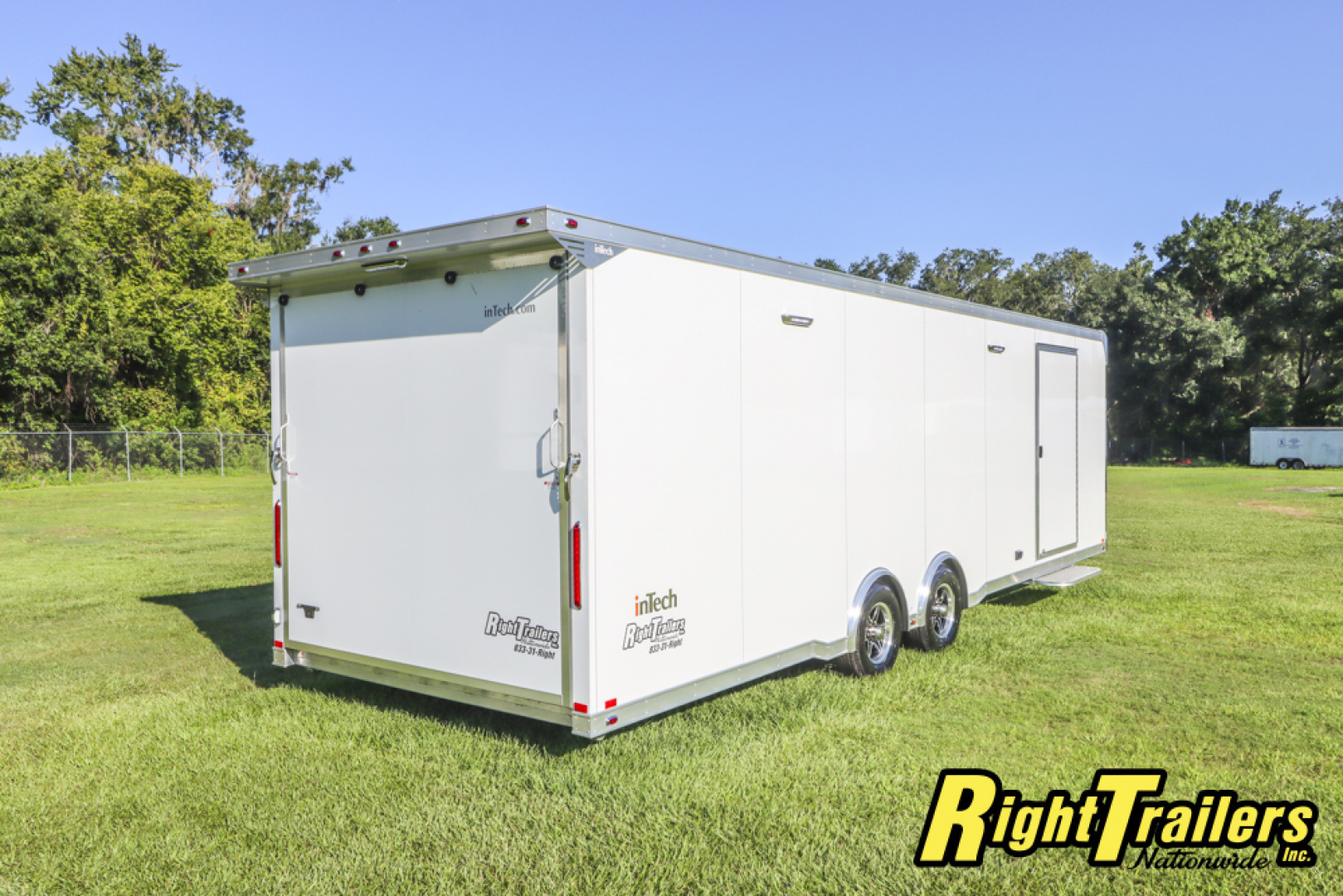 New 2026 8.5X28 INTECH RACE TRAILER
