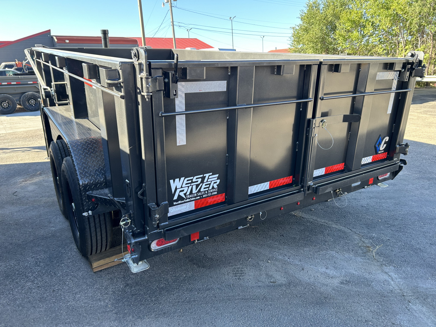 New 2026 Diamond C Trailers LPT207 14X82 Dump Trailer
