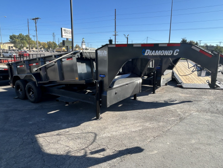 New 2026 Diamond C Trailers LPT207 14X82 Dump Trailer