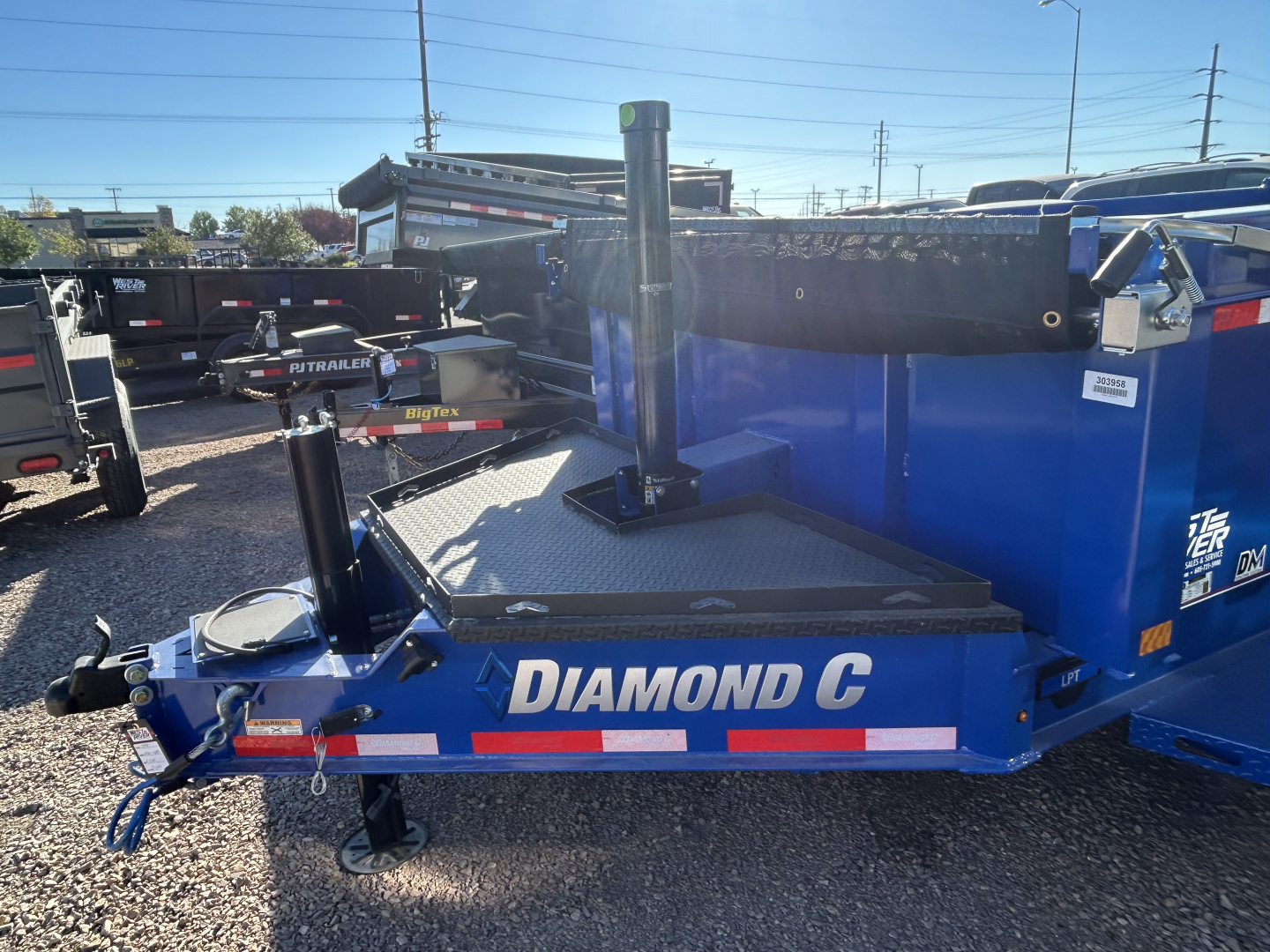 New 2026 Diamond C Trailers LPT207 14X82 Dump Trailer