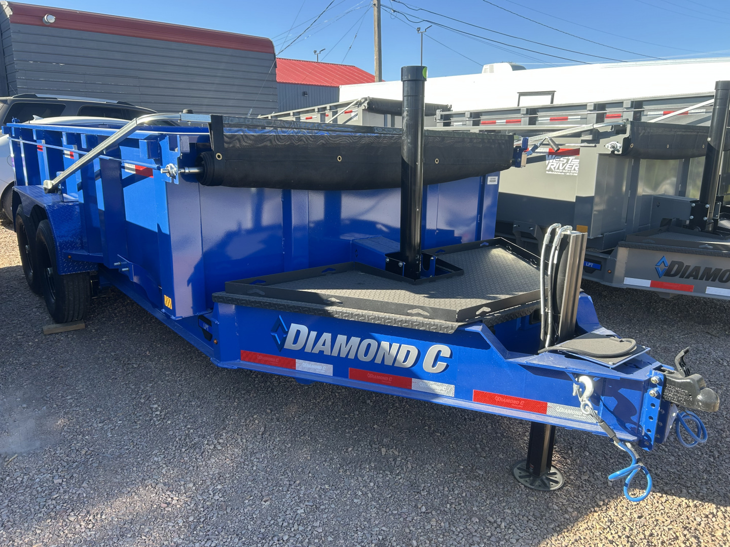 New 2026 Diamond C Trailers LPT207 14X82 Dump Trailer