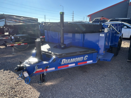 New 2026 Diamond C Trailers LPT207 14X82 Dump Trailer
