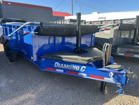 New 2026 Diamond C Trailers LPT207 14X82 Dump Trailer