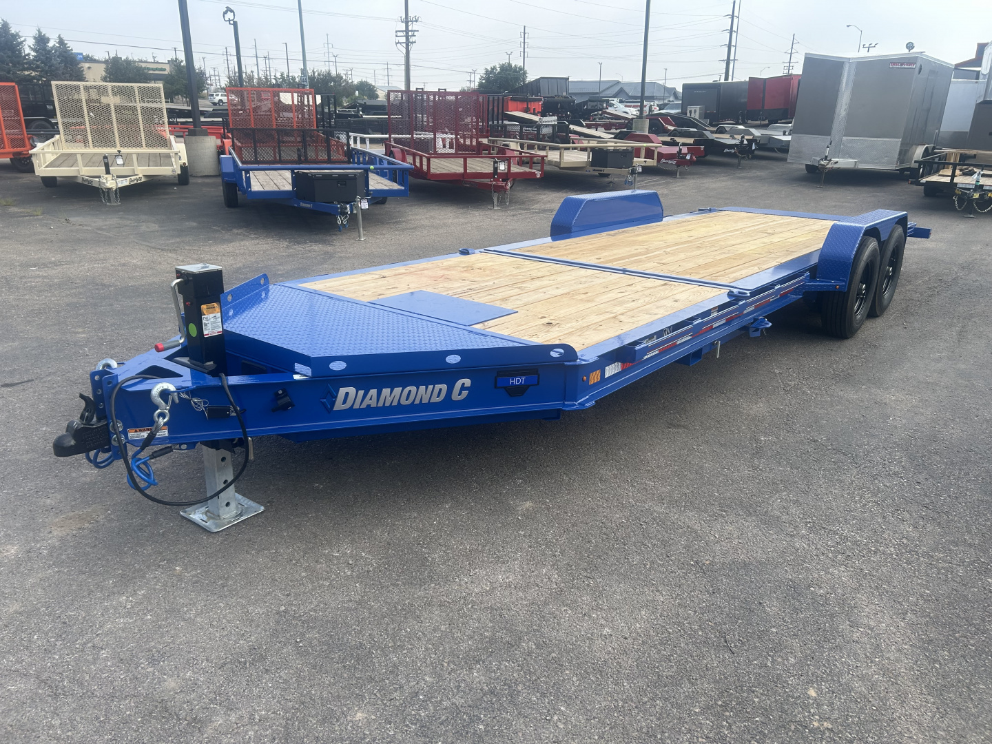 New 2026 Diamond C Trailers HDT207 22X82 Tilt Trailer