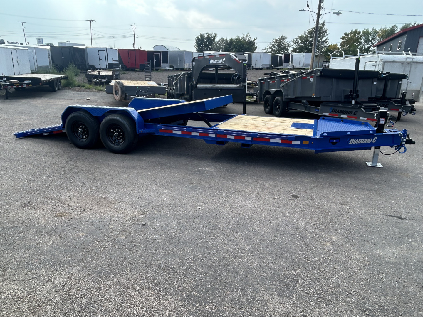 New 2026 Diamond C Trailers HDT207 22X82 Tilt Trailer