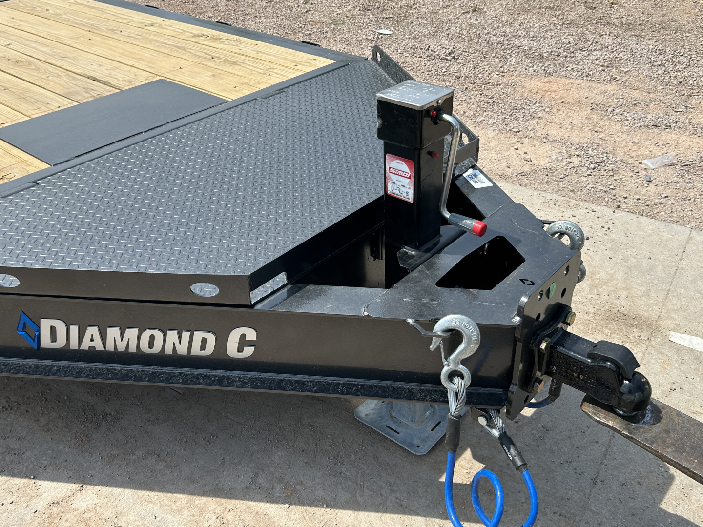 New 2026 Diamond C Trailers HDT307 26X82 Tilt Trailer