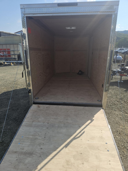 New ENCLOSED CARGO BOX 2026 CONTINENTAL VHW610SA 6X10 TRAILER DIAMOND ICE RAMP