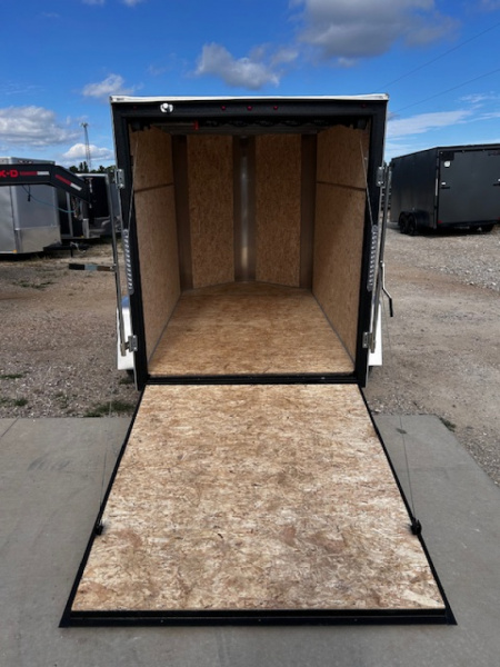 New 2026 H&H Trailers 5X8 ENCLOSED CARGO RAMP DOOR Cargo / Enclosed Trailer