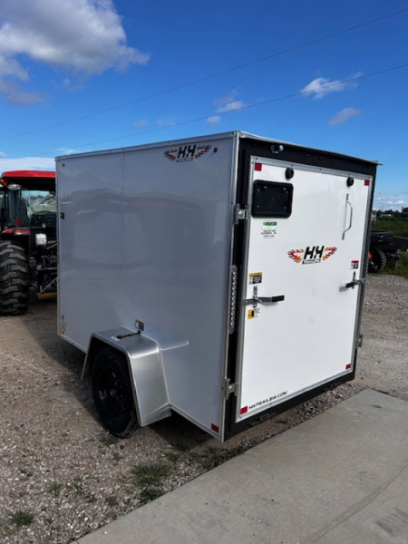 New 2026 H&H Trailers 5X8 ENCLOSED CARGO RAMP DOOR Cargo / Enclosed Trailer