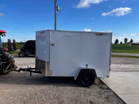 New 2026 H&H Trailers 5X8 ENCLOSED CARGO RAMP DOOR Cargo / Enclosed Trailer