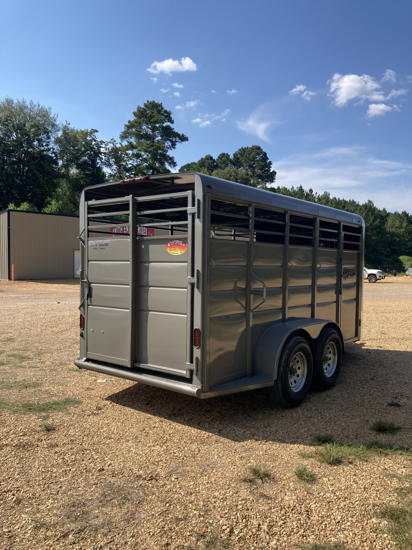 New 2026 Calico Trailers 6'6''x6'x16' Livestock Trailer
