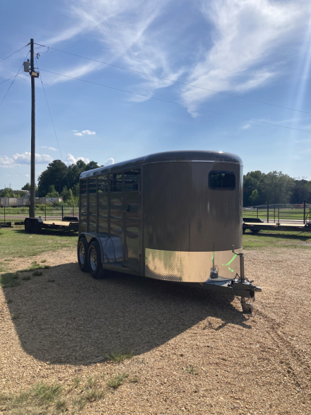 New 2026 Calico Trailers 6'6''x6'x16' Livestock Trailer