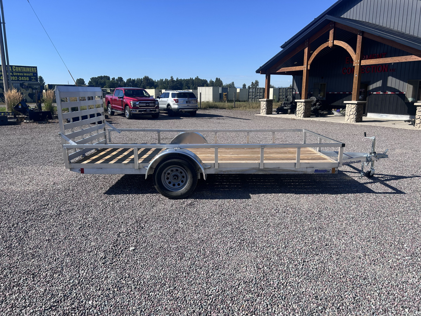 New 2025 Mission 14' X 80" Utility Trailer