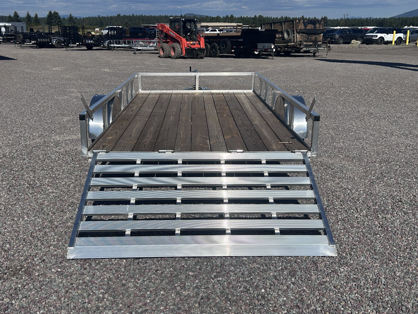 New 2025 Mission 14' X 80" Utility Trailer
