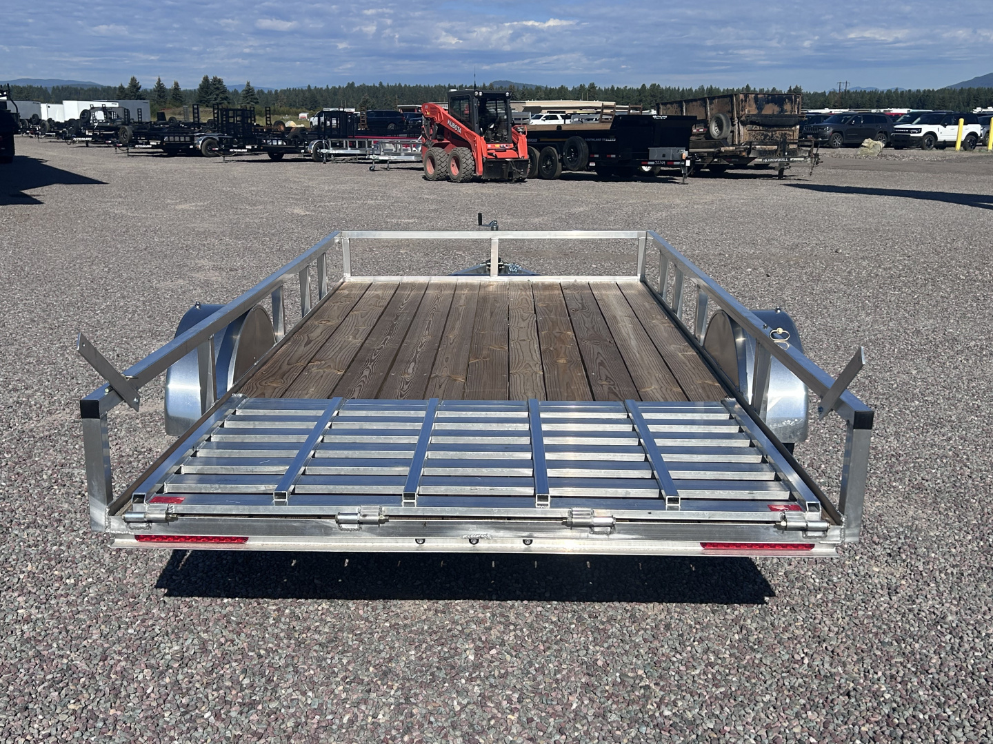 New 2025 Mission 14' X 80" Utility Trailer