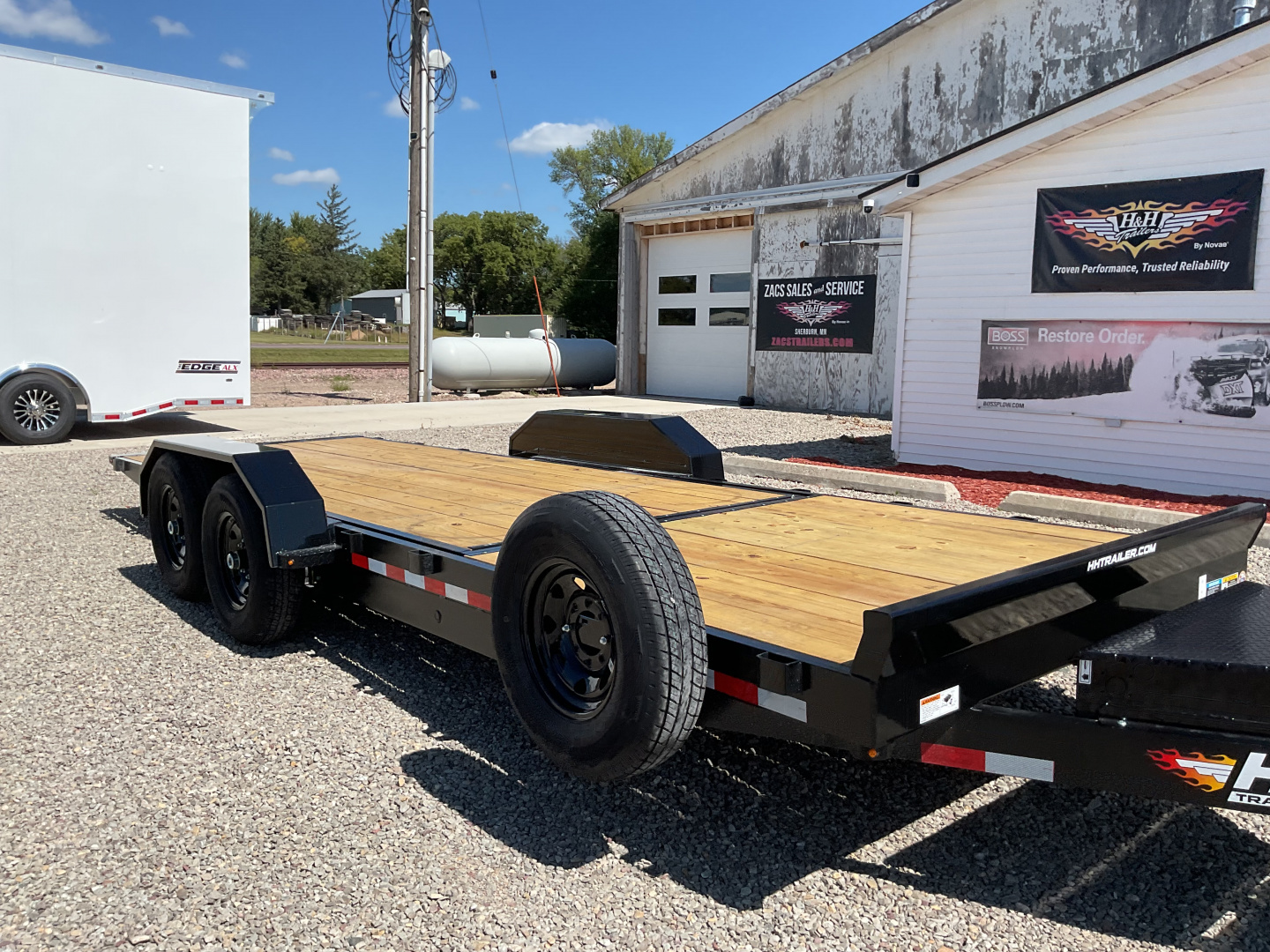 New 2026 H&H Trailers H16+6GTL-140 Tilt Trailer