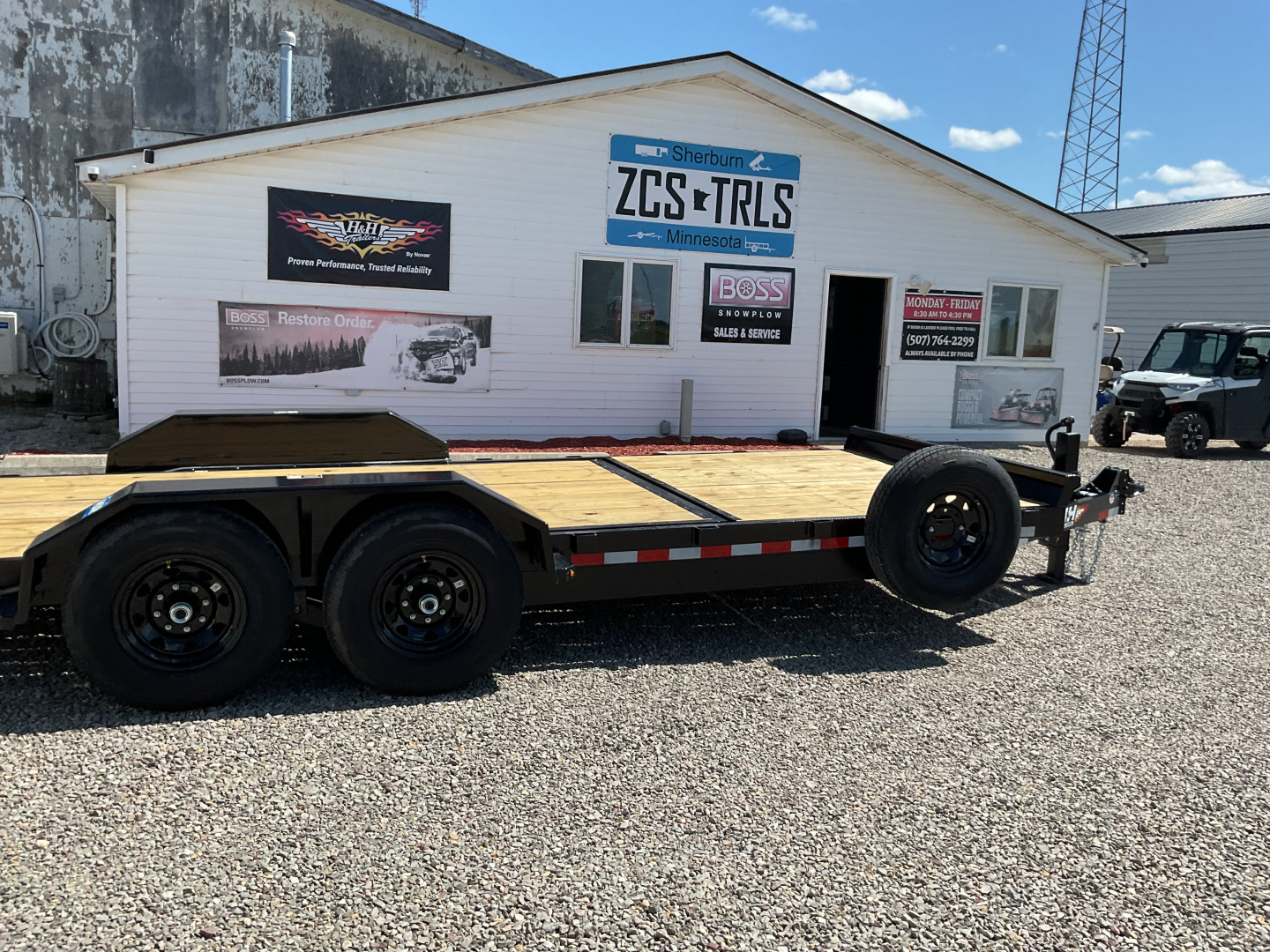 New 2026 H&H Trailers H16+6GTL-140 Tilt Trailer