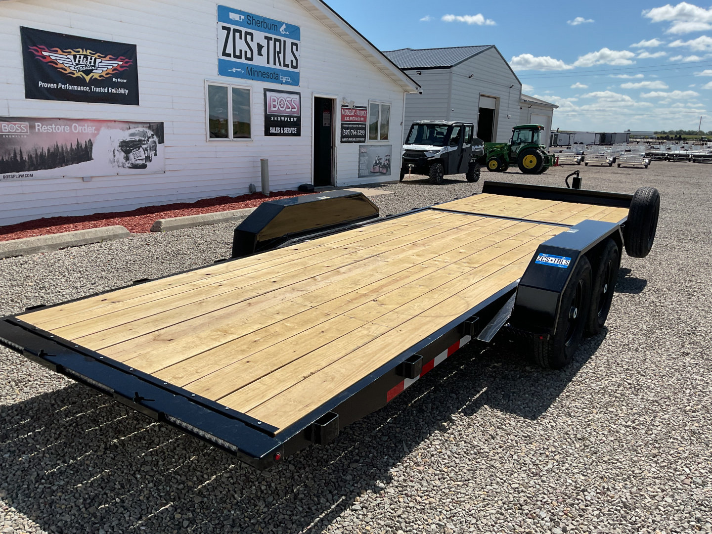 New 2026 H&H Trailers H16+6GTL-140 Tilt Trailer