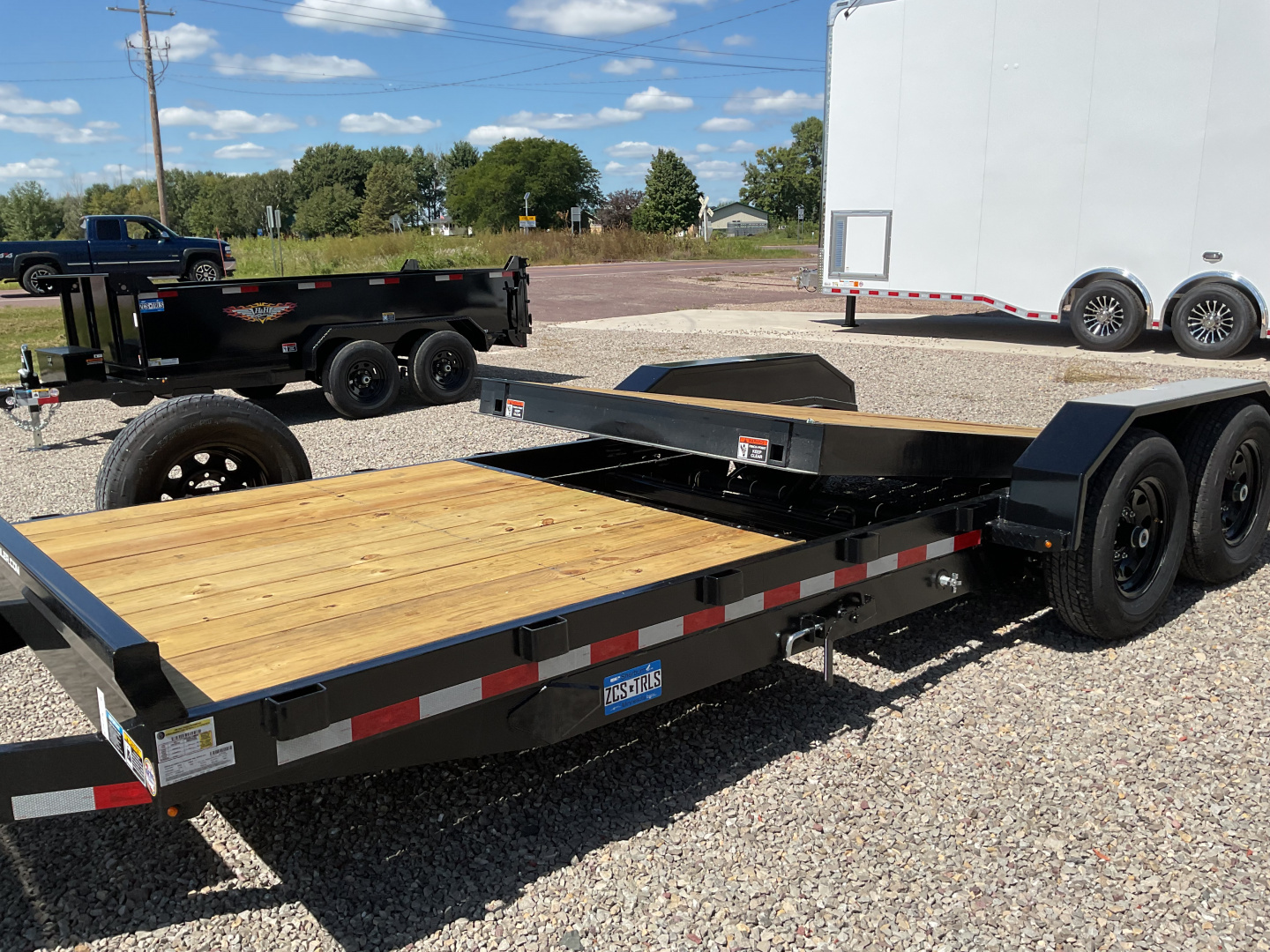 New 2026 H&H Trailers H16+6GTL-140 Tilt Trailer