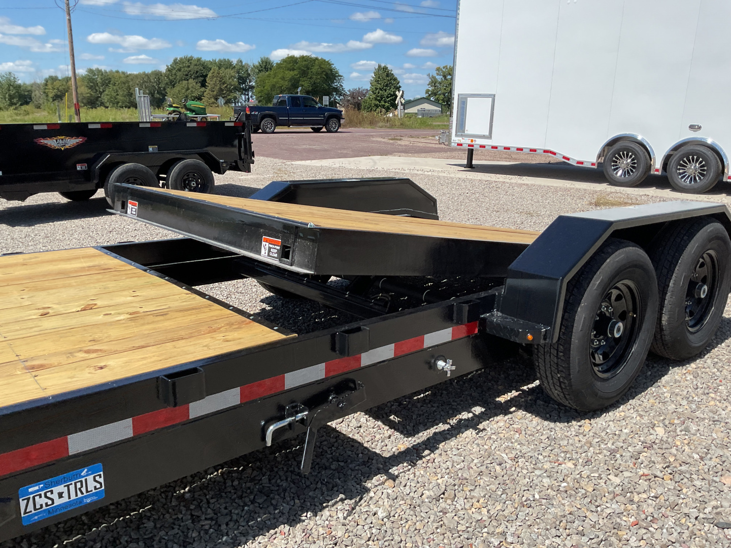 New 2026 H&H Trailers H16+6GTL-140 Tilt Trailer
