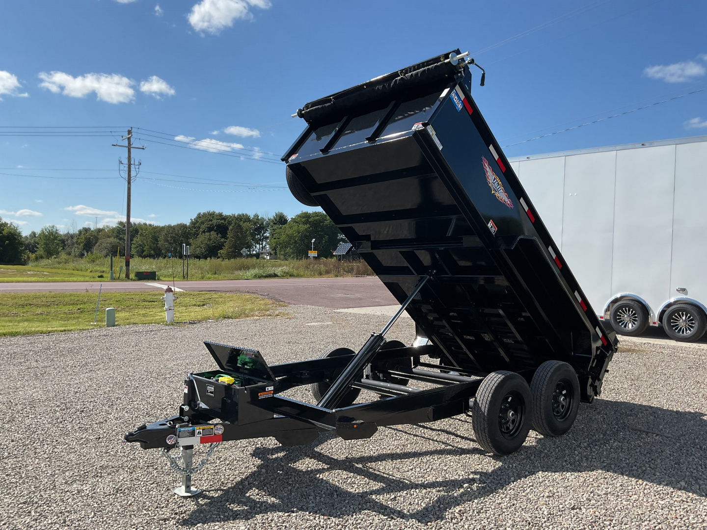 New 2025 H&H Trailers H7612UD-24-100 Dump Trailer