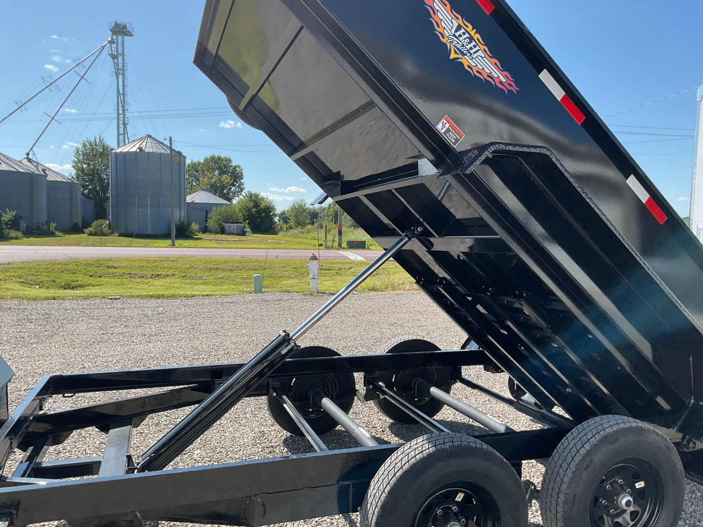 New 2025 H&H Trailers H7612UD-24-100 Dump Trailer