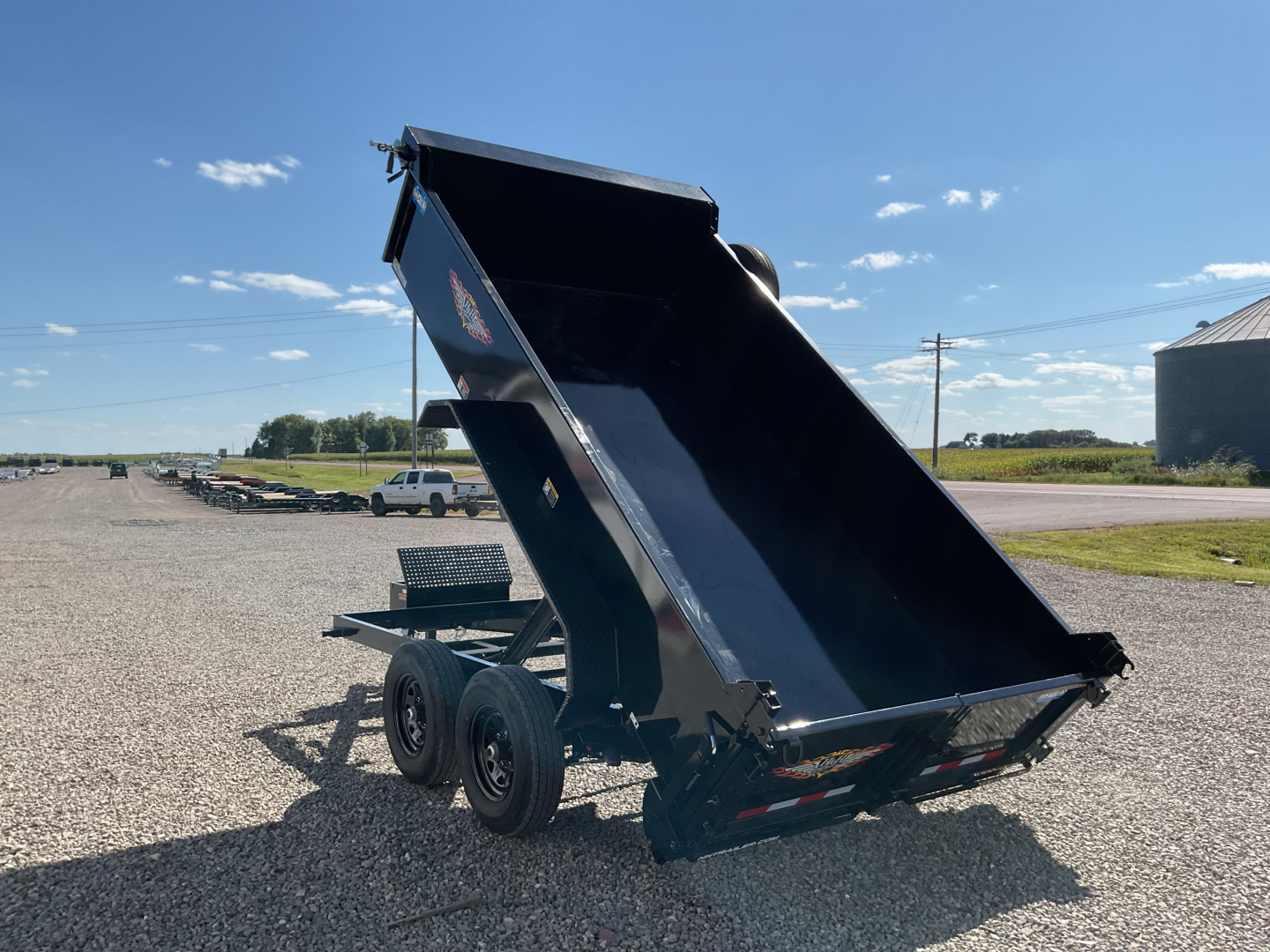 New 2025 H&H Trailers H7612UD-24-100 Dump Trailer