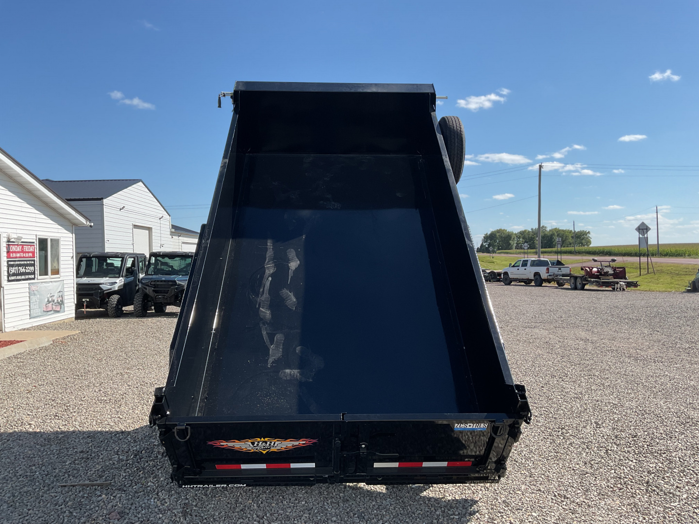 New 2025 H&H Trailers H7612UD-24-100 Dump Trailer