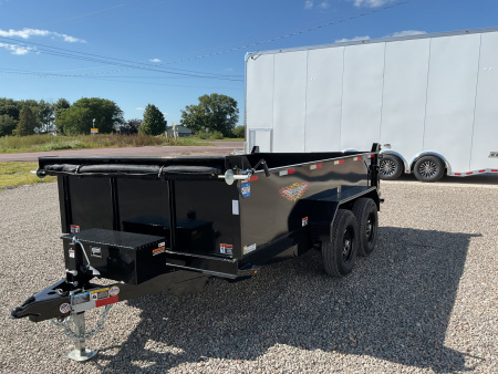 New 2025 H&H Trailers H7612UD-24-100 Dump Trailer