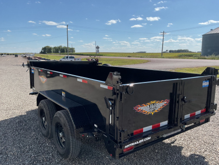 New 2025 H&H Trailers H7612UD-24-100 Dump Trailer