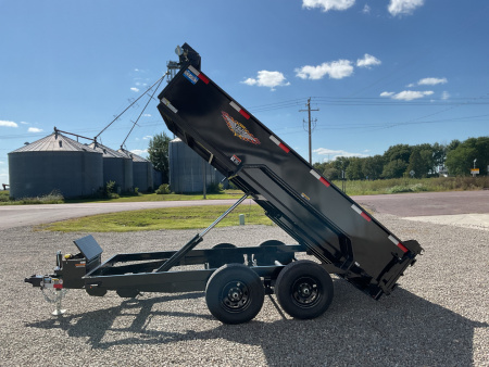 New 2025 H&H Trailers H7612UD-24-100 Dump Trailer