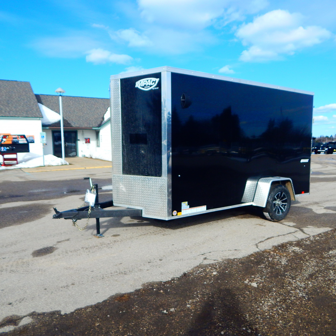 New 2026 Impact Trailers 6x12 3k Quake Cargo / Enclosed Trailer