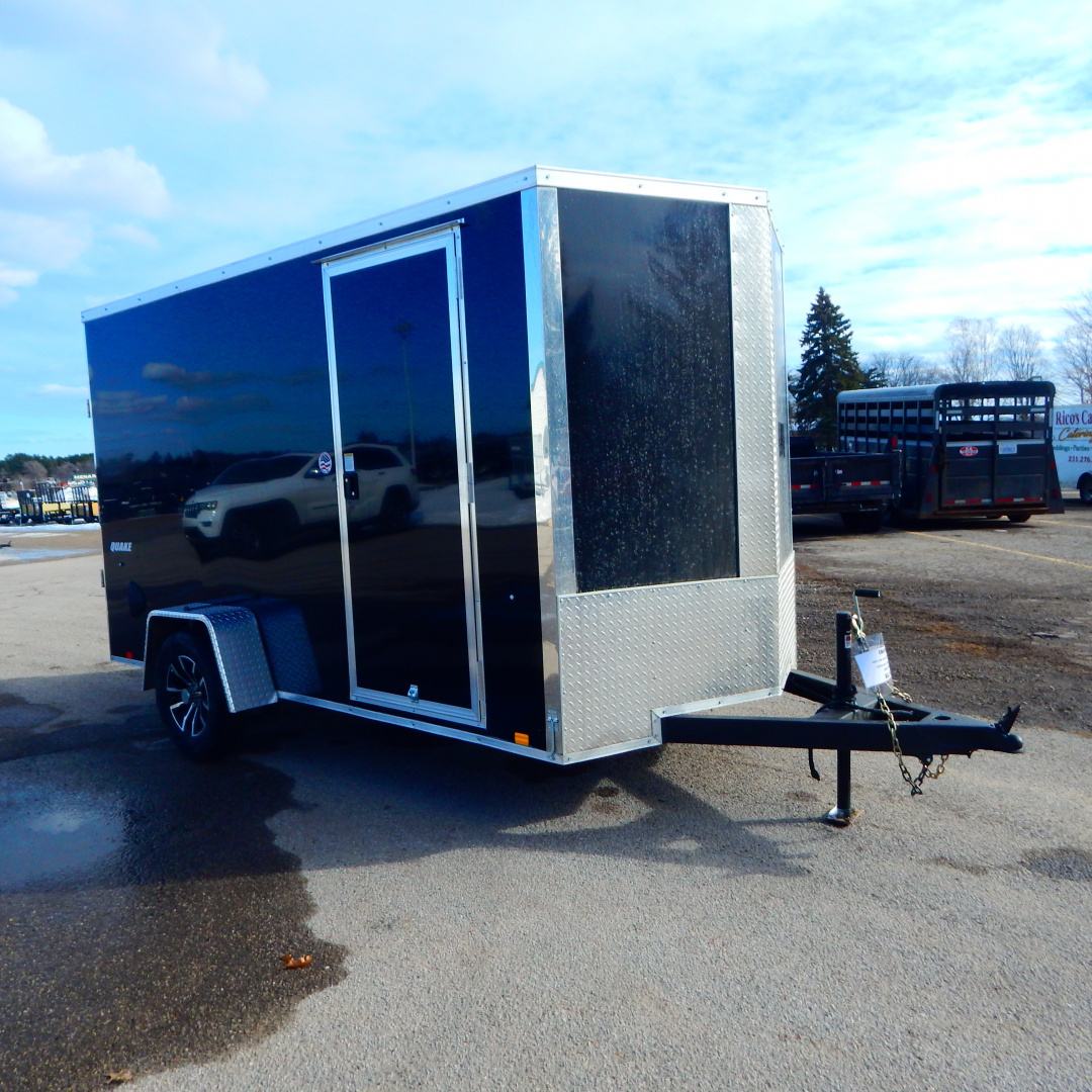 New 2026 Impact Trailers 6x12 3k Quake Cargo / Enclosed Trailer
