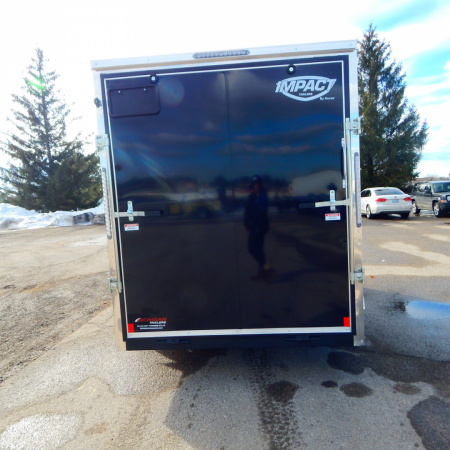 New 2026 Impact Trailers 6x12 3k Quake Cargo / Enclosed Trailer